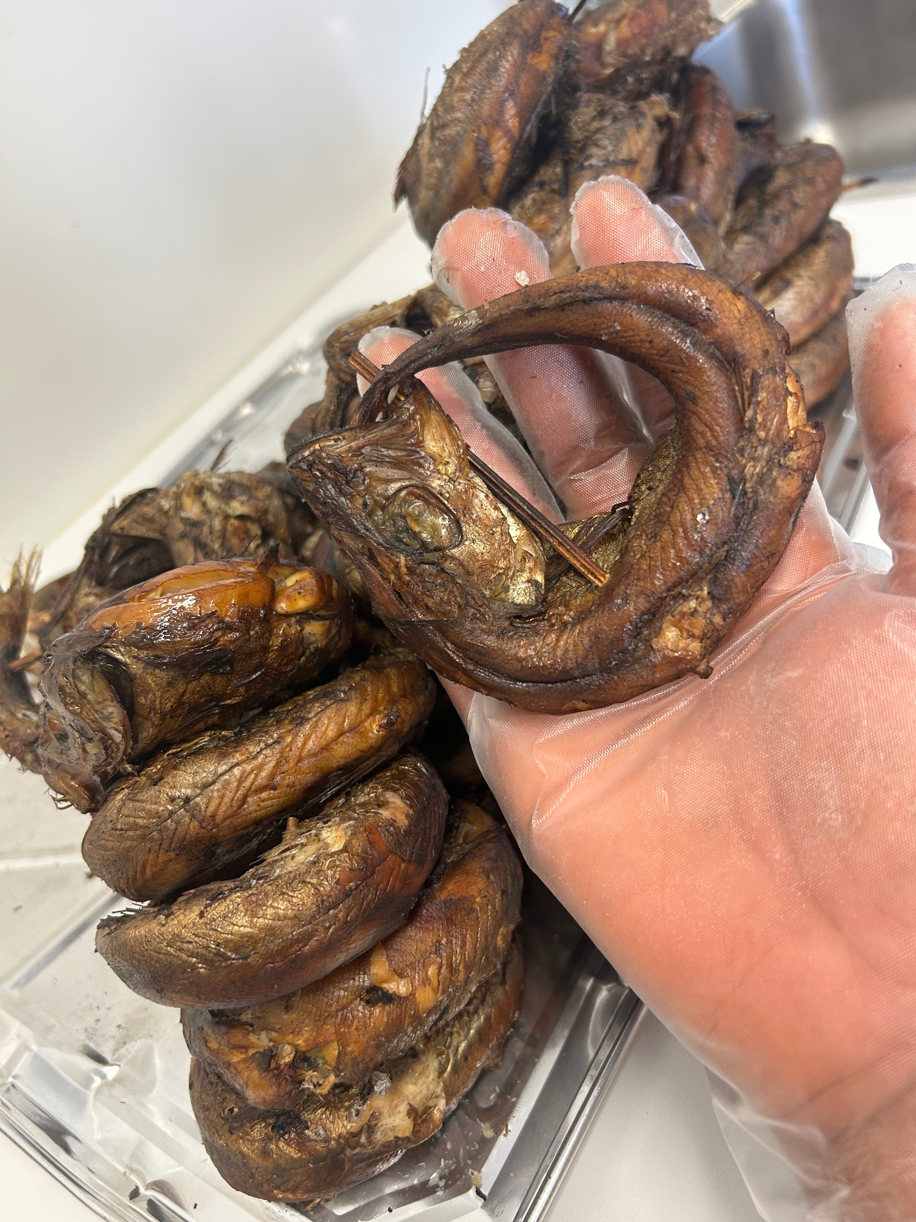 B-10 pcs Lightly Smoked Soft Panla fish