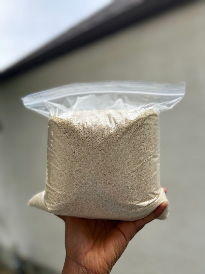 Ijebu Garri in resealable pack – authentic Nigerian cassava flakes, premium quality